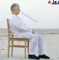 عكس ديده نشده از ايت الله هاشمي كنار دريا +عكس