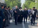 عکس/حضور علم‌الهدی در مراسم تشییع پیکر شهدا