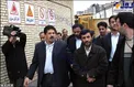 عکس/ احمدی نژاد در کنار پسر مرحوم هاشمی!