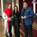 پوشش متفاوت خانم بازیگر در کنار خواننده مشهور در روسیه! +عکس