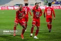 عکس/ خوشحالی عجیب بعد از گل بازیکنان پرسپولیس