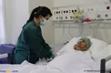 پیرزن ۱۱۶ ساله از کرونا جان سالم به در برد/عکس