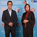 عکس خاص خانم بازیگر در کنار علی کریمی در یک مراسم