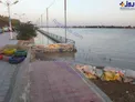 احداث سیل‌بند در ساحل کارون خرمشهر + عکس