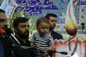 فرزند شهیدحججی در مراسم گرامیداشت پدرش+ عکس