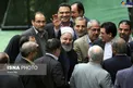 عکس/ لبخند روحانی در حلقه نمایندگان مجلس