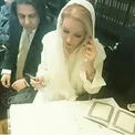 عکس/افشین یداللهی و همسرش در مراسم ازدواجشان