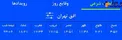 اوقات شرعی روز  ‌چهارشنبه ۵ آبان ۹۵ به افق تهران+ عکس