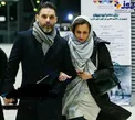 تیپ متفاوت پیمان معادی و همسرش/عکس