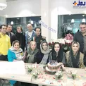 میهمانی خانم بازیگر و دوستانش در شب جشن تولدش+عکس