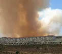 آتش‌سوزی بزرگ در جنوب غرب قدس؛ دستور تخلیه شهرک صادر شد