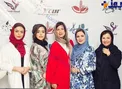 عکسی دیده نشده از تیپ زنان بازیگر در یک سالن آرایش