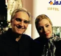 بيژن بنغشه خواه دركنار همسرش+عکس