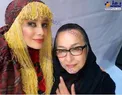 موهای زرد و عجیب و غریب خانم بازیگر+عکس
