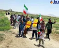 عکسی دیدنی از راهپیمایی روز قدس در یک روستا