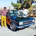 بيژن بنفشه خواه به همراه امير كربلايى زاده و يشمى، سال ٤٩+عکس