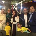 دورهمى مجريان تلويزيونى در كنار مرجانه گلچين+عکس