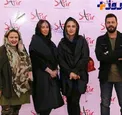 گروهی از بازیگران سینما در افتتاحیه یک فروشگاه+ عکس