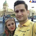 بازیگر جوان ایرانی و همسرش در خارج از کشور+عکس