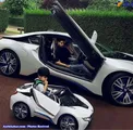ست لاکچری پدر و پسری با BMW +عکس