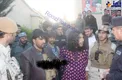 عکس/ لحظه دستگیری تروریست انتحاری با لباس زنانه!