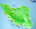 وضعیت آب و هوای  امروز کشور