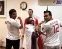 بهنوش بختیاری با لباس تیم ملی در کنار رونالدو!+عکس