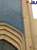 عکس/ترک برداشتن دیوار بازار رضا در مشهد پس از زلزله