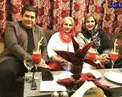 خانم بازیگر در دورهمی خصوصی خواننده مشهور و همسرش+ عکس