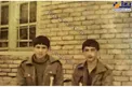 تصویری دیده نشده از علی دایی در حیاط دبیرستان