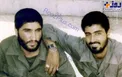 شهید حاج قاسم سلیمانی در کنار شهید حاج احمد/عکس