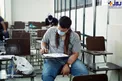 تیپ جالب یک از داوطلبان کنکور+عکس