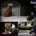 عکس/ رهبر انقلاب در حسینیه امام خمینی (ره) در نخستین شب عزاداری محرم