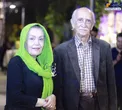 داریوش اسدزاده در کنار همسرش/عکس