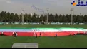 بزرگترين پرچم جهان در ورزشگاه آزادي +عكس