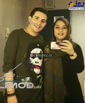 سلفی آینه ای امیر کاظمی و همسرش+عکس