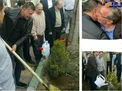 عكس/درختكاری علی دايی و سرمربی پرسپوليس