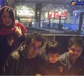 تفریح شهاب حسینی در کنار همسر و فرزندانش+عکس