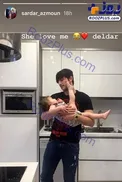 سردار آزمون و دلدارش + عکس
