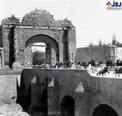 عکس/ نمایی از دروازه دولت در زمان قاجار
