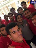 عکس/نفتی ها قبل از بازی با پرسپولیس سلفی گرفتند