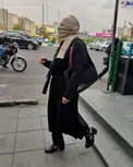 استتار عجیب خانم تهرانی در روزهای کرونایی/عکس