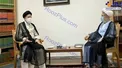 عکس/ دیدار سید ابراهیم رئیسی با آیت الله سبحانی