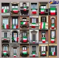 هماهنگی زیبای ایتالیایی ها در قرنطینه علیه کرونا/عکس