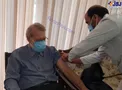 علی لاریجانی واکسن کرونا زد / عکس