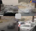 ترافیک اتوبوس‌ها و خودروهای زائران اربعین/عکس