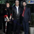 آقای مجری و بازیگر مشهور و همسرش در جشن تولد مهران مدیری +عکس