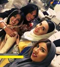عکسی جالب از خانم بازیگر معروف و سه خواهرش