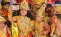 کودکان هندی در لباس خدایان هندوها+عکس