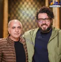 پرویز پرستویی و محسن کیایی در اکران «مطرب»+عکس
